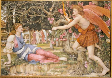 De liefde en het meisje, 1877