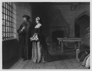 Sir Thomas More, uit het schilderij in de Vernon Gallery