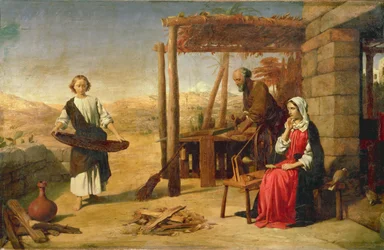 Onze Verlosser Onderworpen aan Zijn Ouders in Nazareth