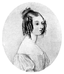 Prinses Victoria op vijftienjarige leeftijd, c1834