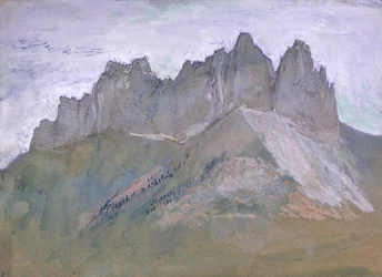 Rochers de Lanfon, Meer van Annecy, ca. 1860