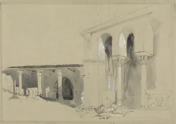 Het Grote Plein in Torcello, 1850
