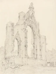 Oostkant van Howden Church, Yorkshire