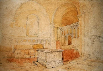 Interieur van de kathedraal van Norwich