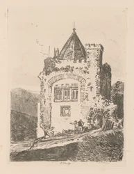 Liber Studiorum: Plaat 37, Een Studie, 1838