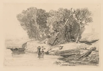 Liber Studiorum: Plaat 7, Postwick Grove, Norfolk, 1838