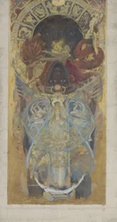 Ontwerp voor Boston Public Library, 1890-4