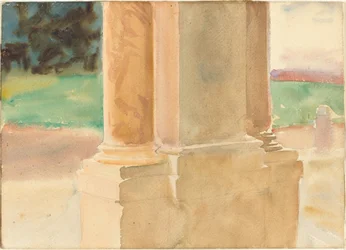Frascati, architectonische studie, ca. 1907
