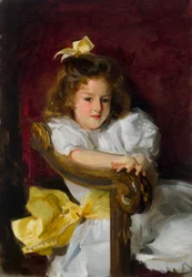 Portret van Charlotte Cram