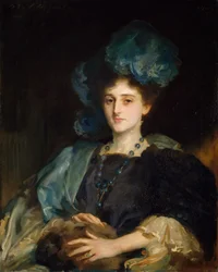 Portret van Miss Katherine Elizabeth Lewis d.1961