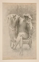 Zittende figuur