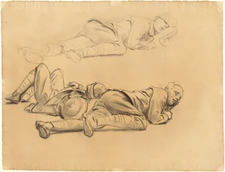 Studies voor Gassed, 1918-1919