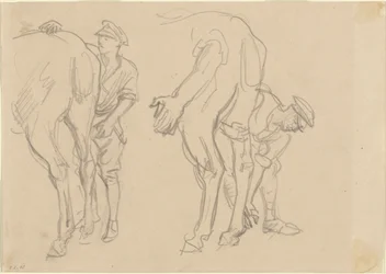 Studies voor Scots Grey, 1918