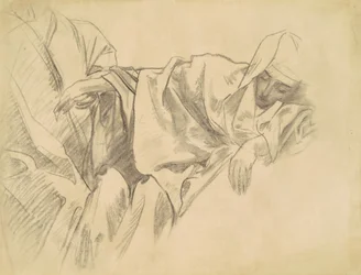 Studie van de Kruisiging voor Vijftien Mysteries van de Rozenkrans, 1903-1916