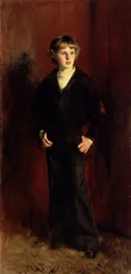 De late Majoor E.C. Harrison als jongen