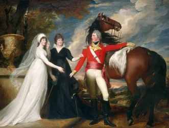 Kolonel William Fitch en Zijn Zussen Sarah en Ann Fitch, 1800-1801