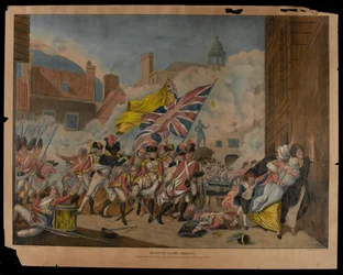 Dood van majoor Pierson en nederlaag van de Franse troepen op het eiland Jersey op 6 januari 1781