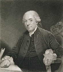 Henry Laurens, gegraveerd door Thomas B. Welch na een tekening van het origineel door William G. Armstrong