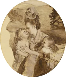 Schets voor De Copley Familie