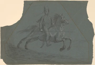 De prins-regent als huzaar