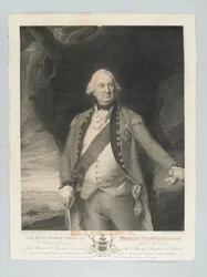 De zeer edele Charles Marquis Cornwallis, meester-generaal van de artillerie, luitenant-generaal, gouverneur-generaal van Ierland