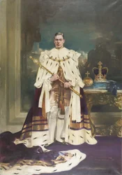 Portret van H.M. Koning George VI