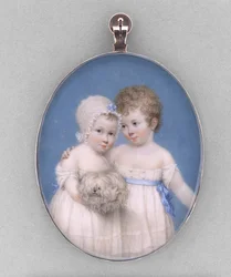 Elizabeth Mary en Augustus William Hillary