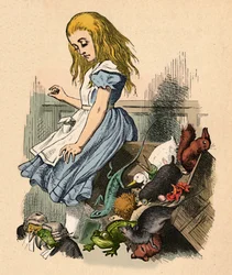 Alice en dieren. Chaos en het hof, 1889