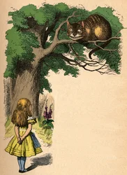 Alice en de Cheshire Cat, 1889
