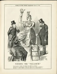 Illustratie van John Tenniel (1820-1914) in Punch