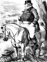 John Bull kijkt naar herfstmanoeuvres