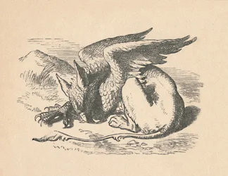De Gryphon slapend in de zon, 1889