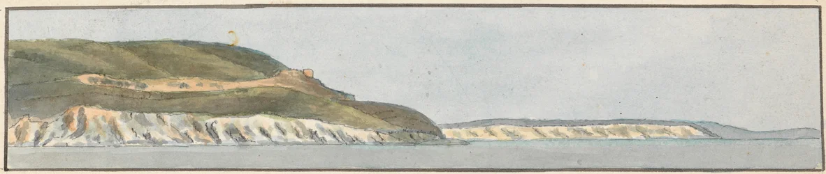 Dunmose, West bij Noord (een van vijf tekeningen op één montage)