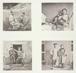 Amoy vrouwen, de kleine voet van een Chinese dame, Amoy mannen, mannelijke en vrouwelijke kostuums, Amoy