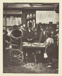 Goedkope vis van St. Giles