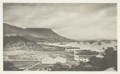 Stad Victoria, Hong-Kong, c. 1868