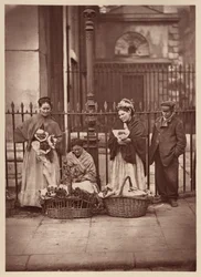 Bloemenvrouwen van Covent Garden