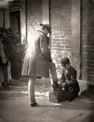 De onafhankelijke schoenpoetser, uit 