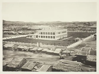 De oude fabriekssite, Canton, ca. 1868