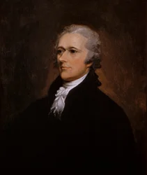 Portret van Alexander Hamilton