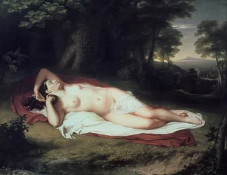 Ariadne slapend op het eiland Naxos, 1809-1814