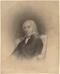 Portret van een Zittende Man