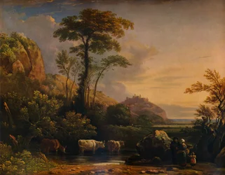 Kasteel van Harlech, 1832, 1938