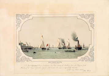 De grote regatta van Hull