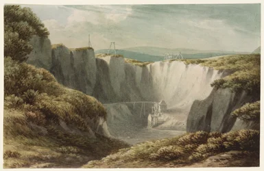 De Tinmijn bij Carclaise, Cornwall, ca. 1800