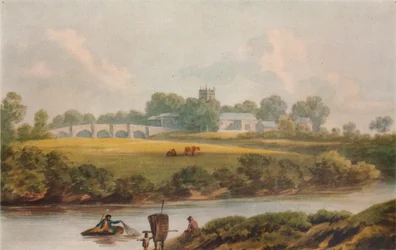 Bangor Is-y-Coed, Denbighshire, ca. 1795