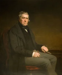 Portret van David Cox 1783-1859