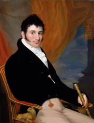 Portret van Solomon Isaacs