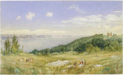 De Palissaden, c.1870 (aquarel)