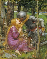 Een studie voor "La Belle Dame sans Merci", ca. 1893